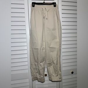 Everlane Women’s Easy Joggers w Elastic Waist Light Khaki Organic Cotton Size XS